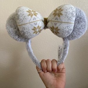 Plush holiday Mickey ears